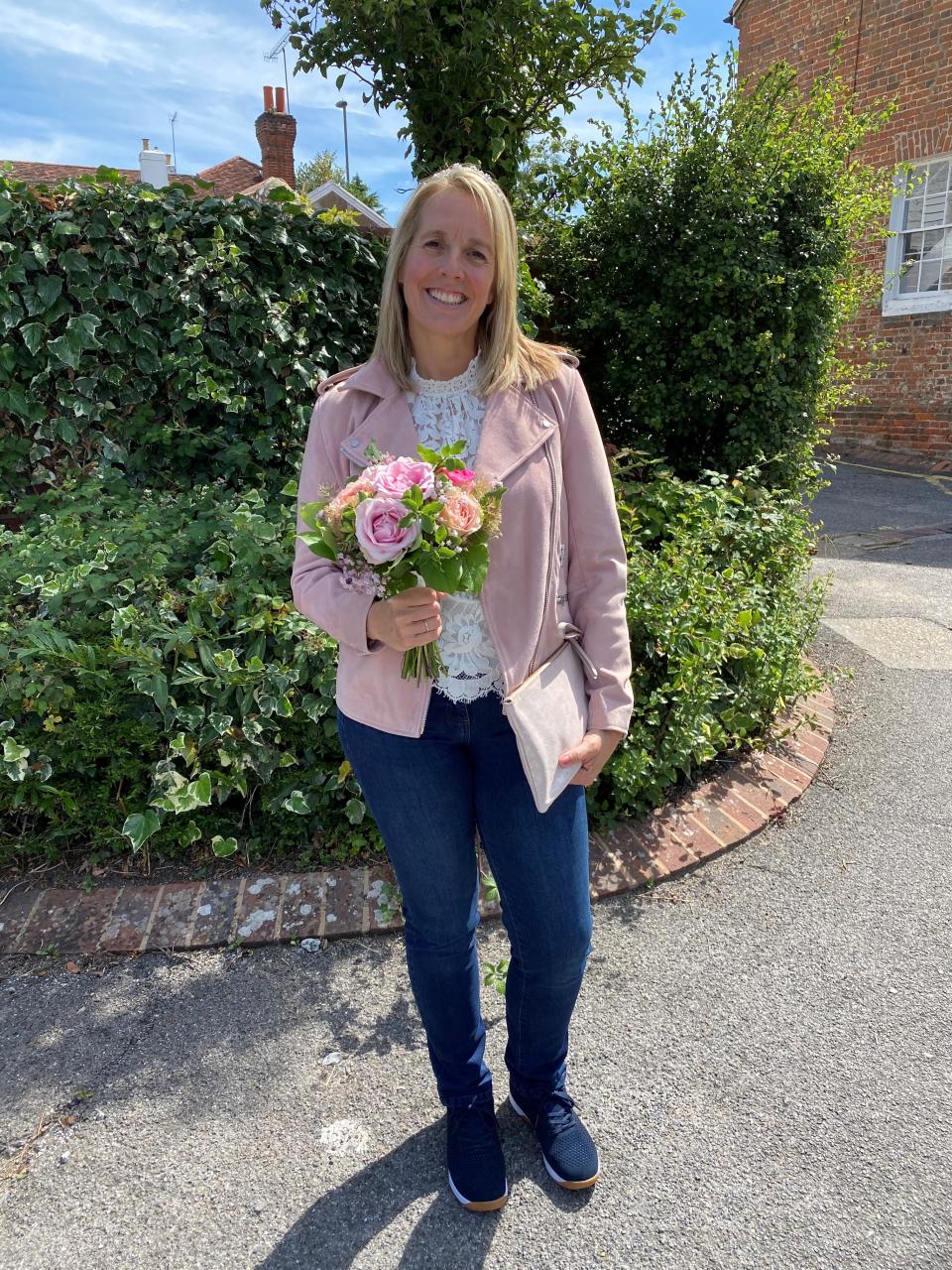 Helen on alternative wedding day