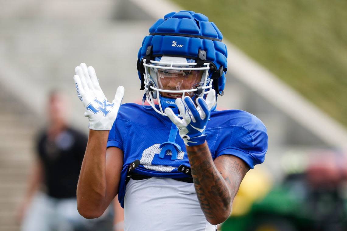 Former Frederick Douglass High School star Dane Key is one of six freshmen on the Kentucky football week one depth chart.