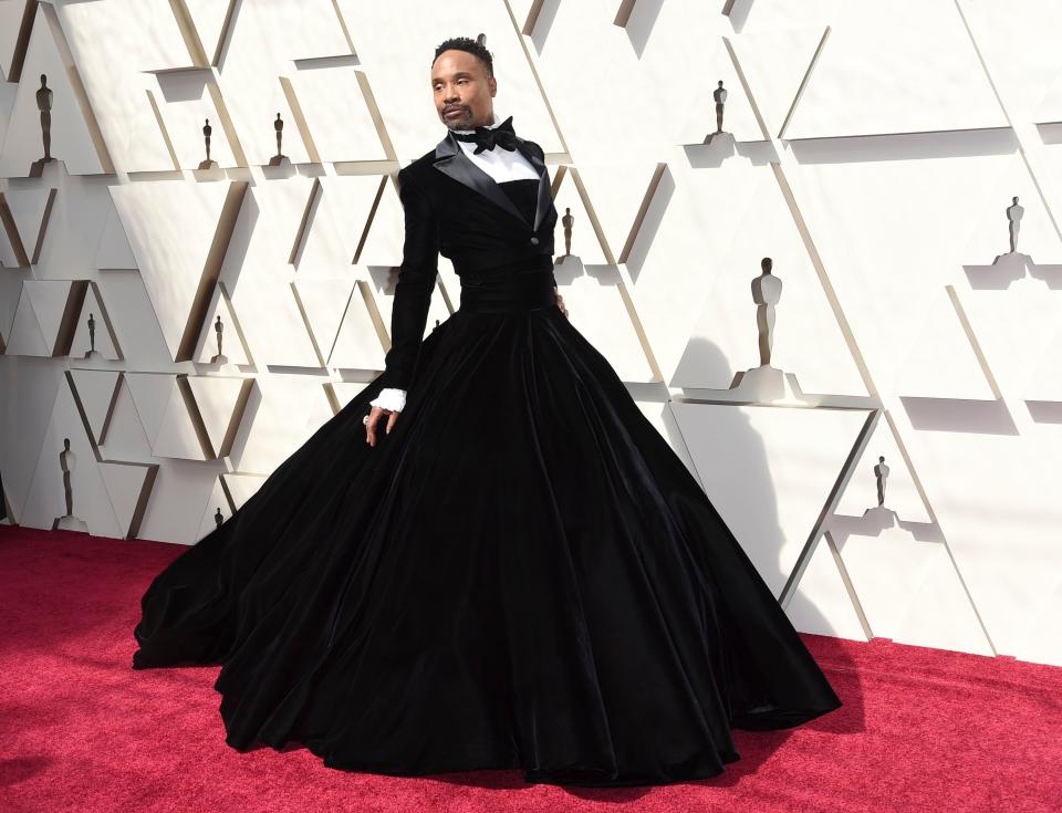 Billy Porter arrives at the Oscars, at the Dolby Theatre in Los Angeles91st Academy Awards - Arrivals, Los Angeles, USA - 24 Feb 2019