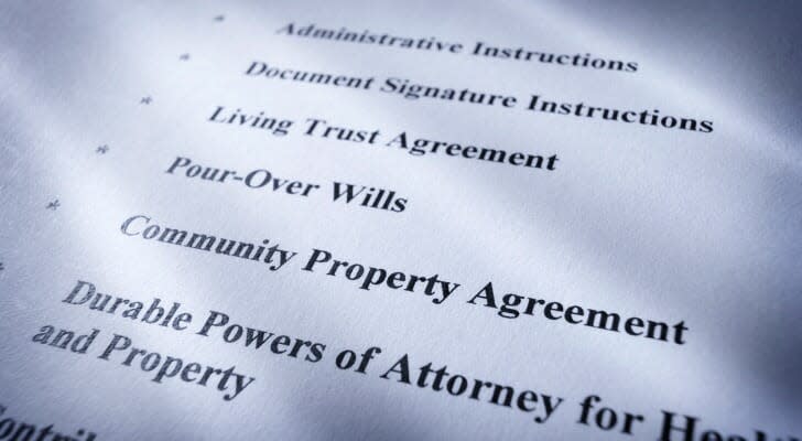 Estate planning documents