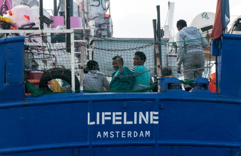 Nearly 240 migrants who were rescued on Thursday by the German-operated Lifeline ship remain at sea after Italy and Malta refused them safe haven