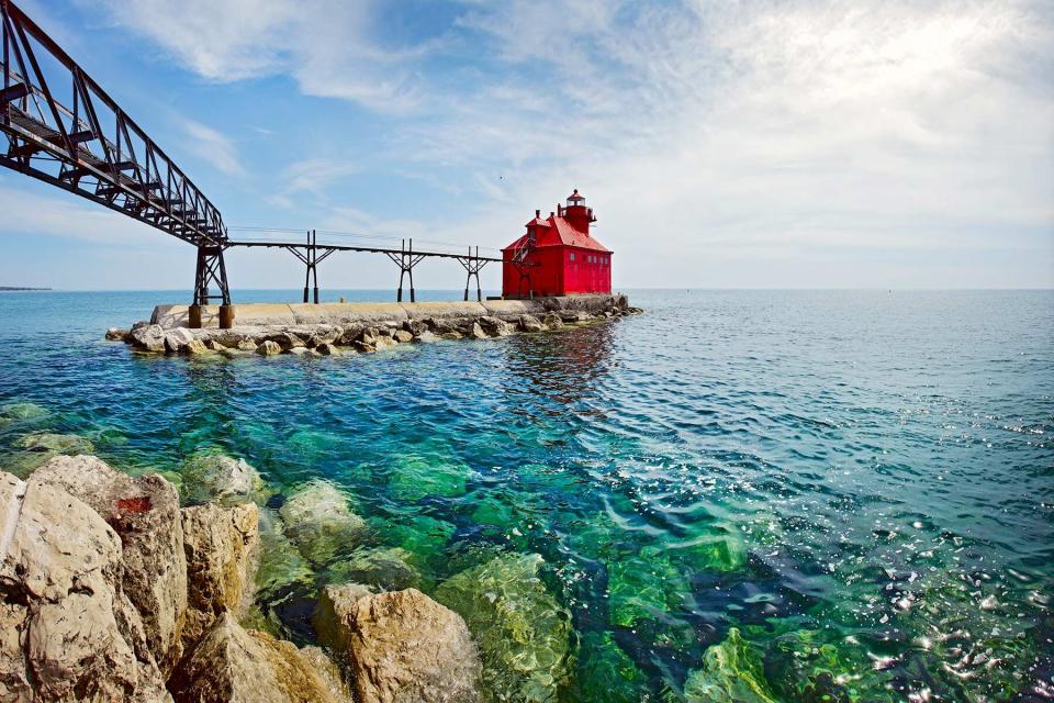 Sturgeon Bay Lighthouse, Door County, Wisconsin