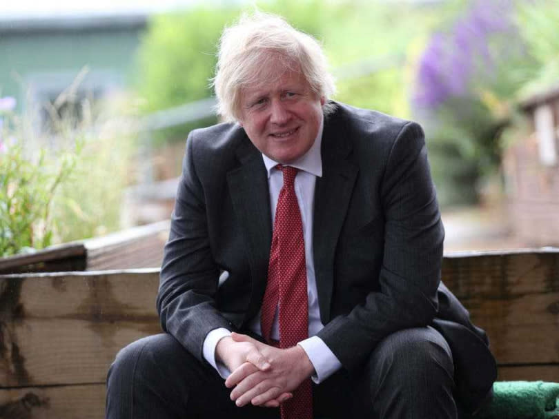 英國首相強生準備踏出改善國民肥胖問題第一步。（圖／Reuters）