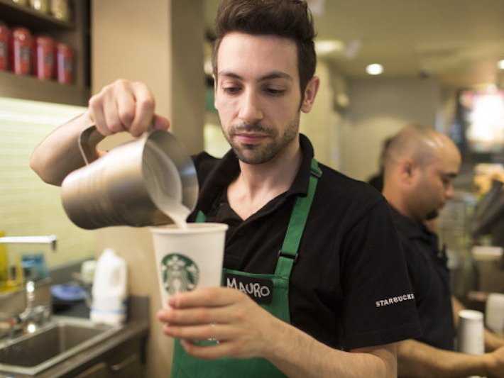 Starbucks barista