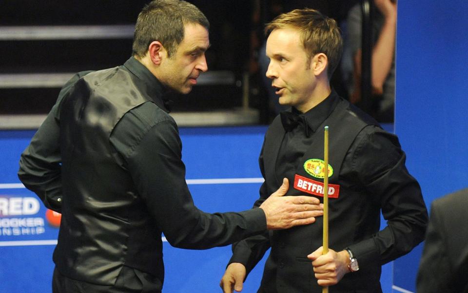 Ronnie O’Sullivan clashes with Ali Carter in bitter Crucible row as Rocket crashes out of World Championship