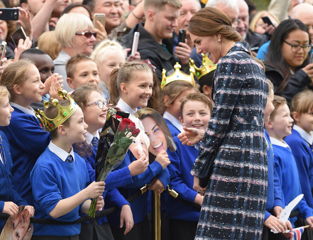 Kate Middleton Meets Her Mini-Me