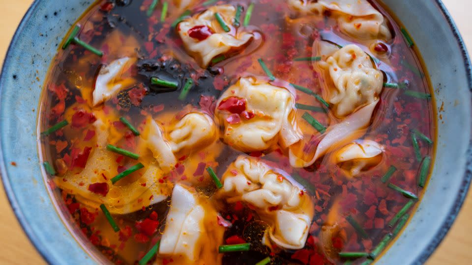 The Sichuan spicy wonton is also known as chao shou. - Adobe Stock