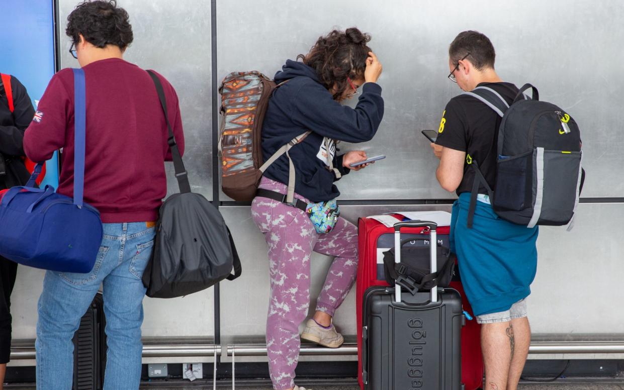 Passengers delayed at Stansted Airport