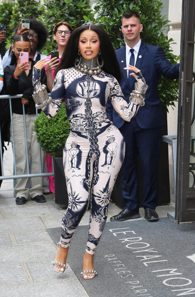 Cardi B's Over-the-Top Haute Couture Fashion Week Outfits: Pics