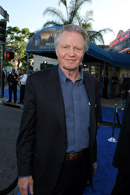 Jon Voight at the Los Angeles premiere of DreamWorks/Paramount Pictures' Transformers