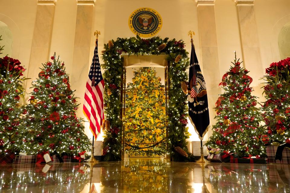 <p>The White House unveiled their Christmas decorations last week</p> (Copyright 2020 The Associated Press. All rights reserved.)