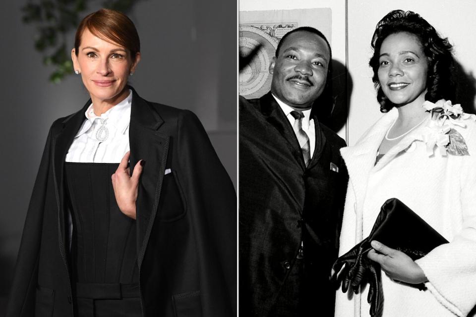 Julia Roberts arrives at the 2nd Annual Academy Museum Gala at Academy Museum of Motion Pictures on October 15, 2022 in Los Angeles, California. (Photo by Steve Granitz/FilmMagic) Mandatory Credit: Photo by J Harris/AP/Shutterstock (6639317a) The Rev. Dr. Martin Luther King Jr. is accompanied by his wife, Coretta Scott King, as he appears at a press conference on the occasion of the release of his book "Why We Can't Wait," in New York, on MLK BOOK RELEASE NEW YORK, NEW YORK, USA