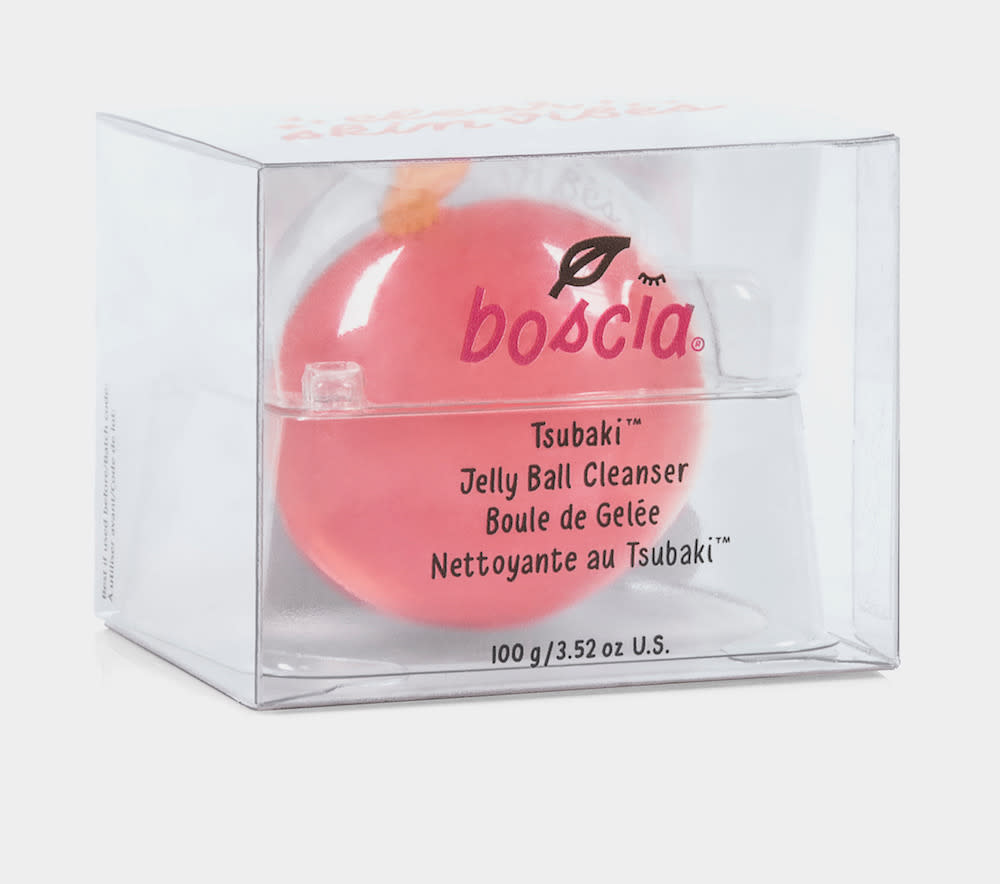 Boscia is releasing a bubblegum pink version of its goth Jelly Ball Cleanser