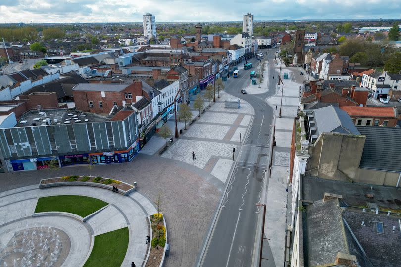 An anti-yob order has been slapped on Stockton Town Centre