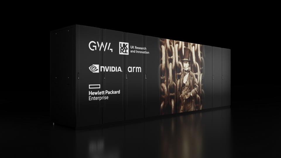 圖／NVIDIA推出 NVIDIA Grace CPU 晶片打造的Arm節能超級電腦。（NVIDIA官網）