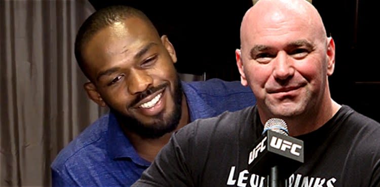 Jon Jones and Dana White