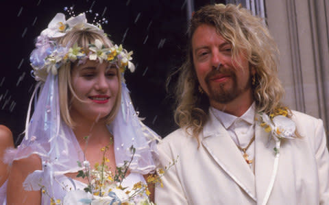 Siobhan marrying Eurythmics’ Dave Stewart, 1987  - Credit: Getty Images