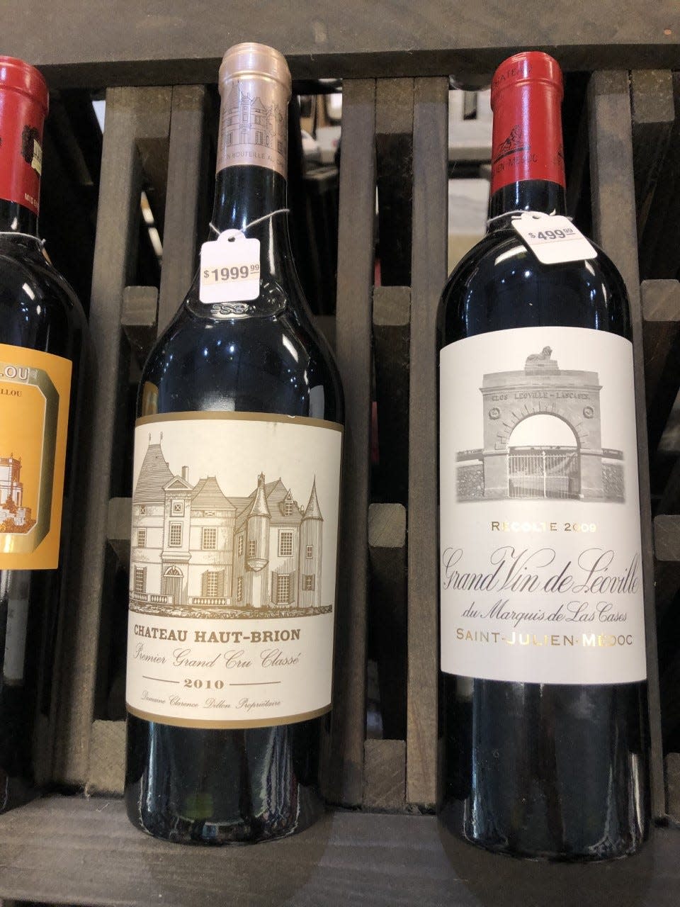 Chateaux wines including Chateau Haut-Brion and Chateau Leoville-Las Cases can be found at Hamptons Palm Beach.