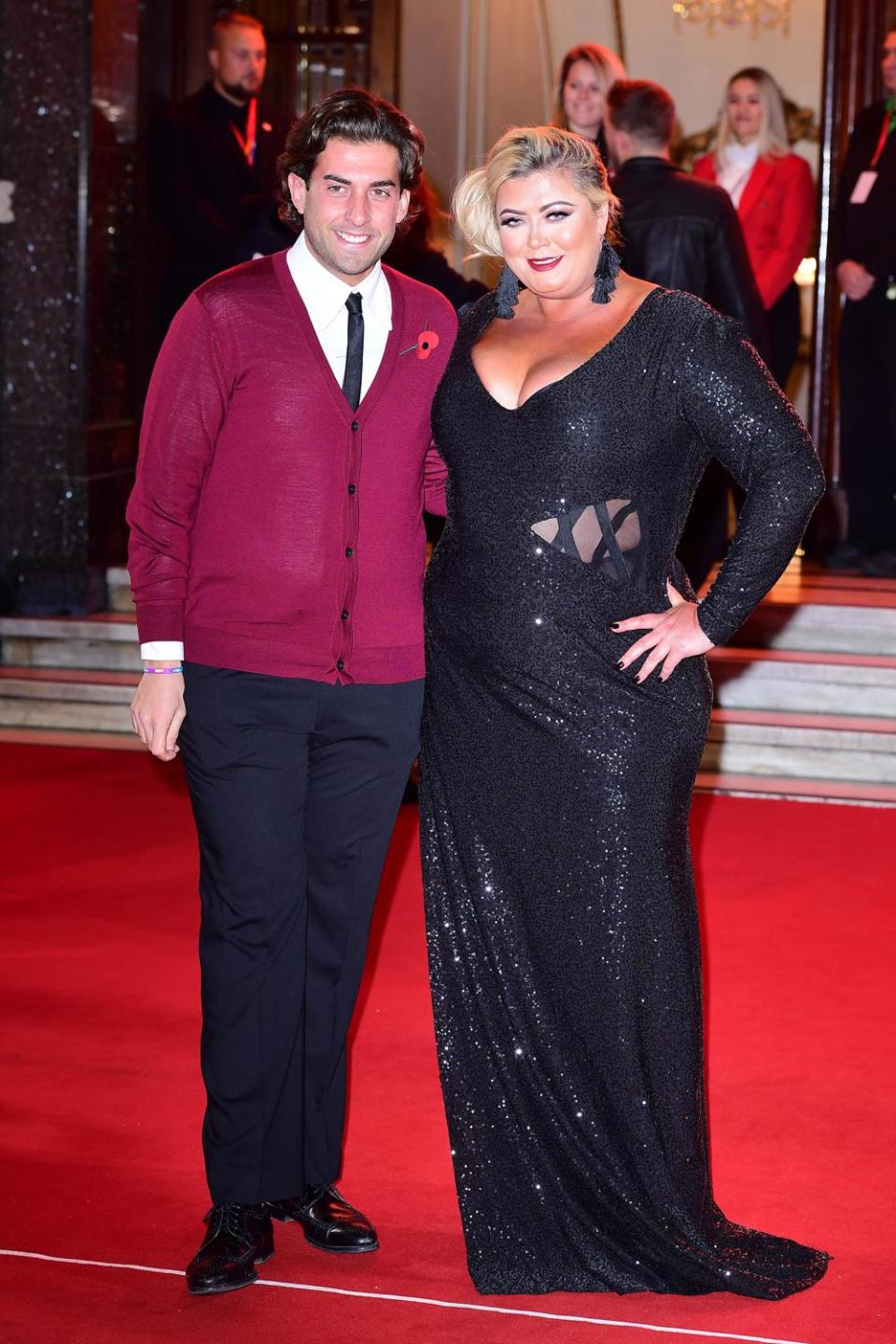 Romance: Gemma Collins and James Argent's relationship has been under the spotlight in the show (Ian West/PA Wire)