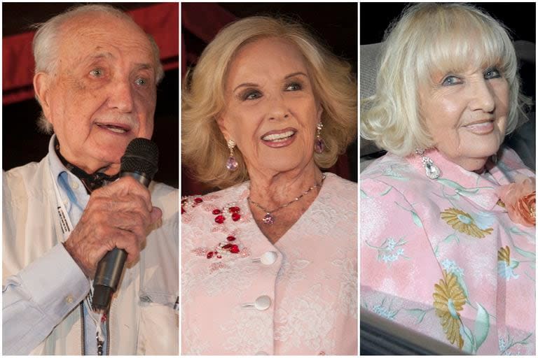 Ley primera. José, Mirtha y Silvia cumplieron con el pedido de unidad que les hizo su madre en la boda de uno de ellos