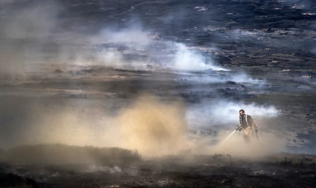 Saddleworth Moor fire