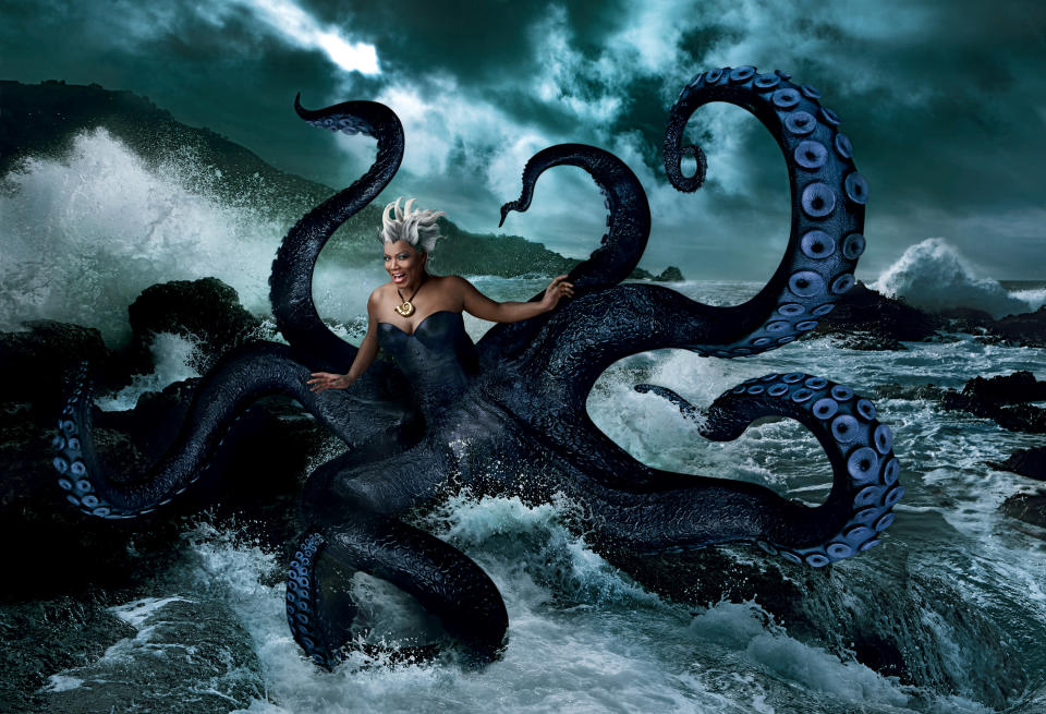 Queen Latifah as Ursula (Credit: Annie Leibovitz/Disney Parks.com)