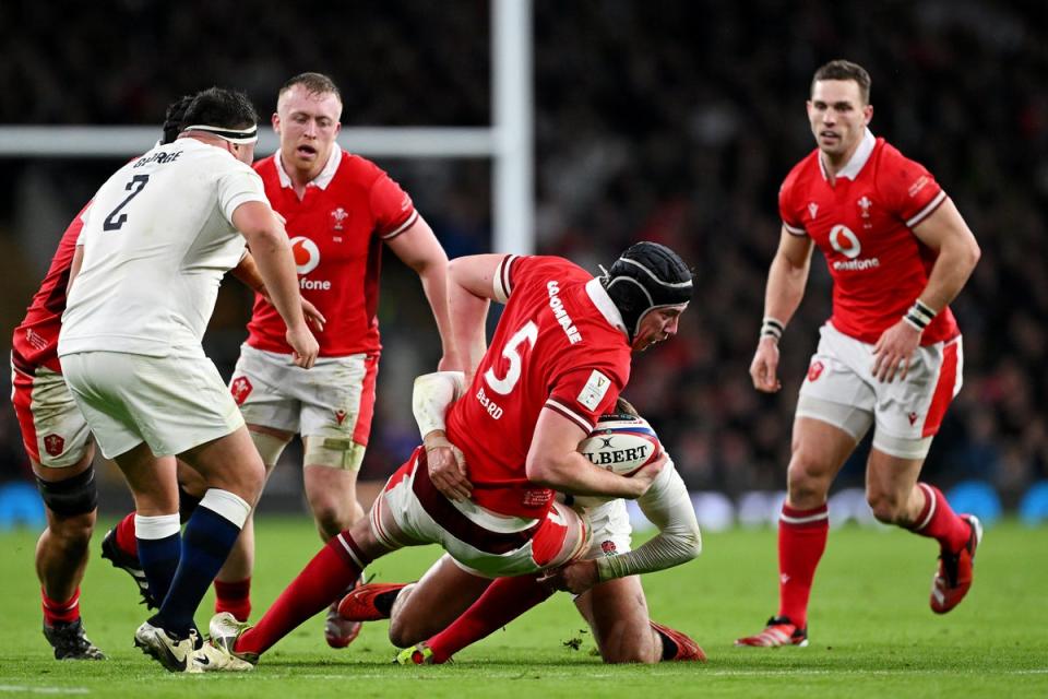England’s aggressive blitz defence stifled Wales (Getty Images)