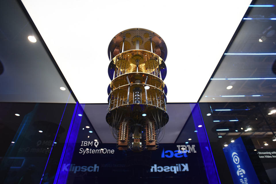 Last year, IBM hauled a 50-qubit quantum computer to CES. Or, rather, it