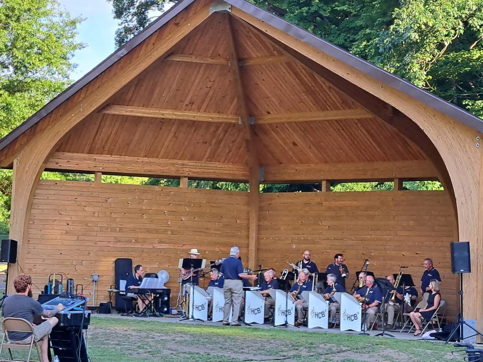 The Hopewell Community Big Band seen last year at Hopewell Community Park. The band will perform there again July 16.