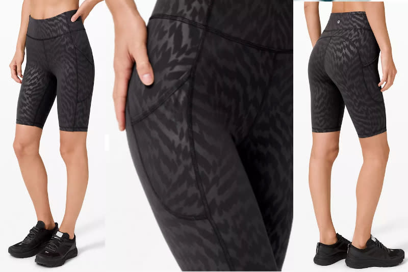 Lululemon's best-selling bike shorts have more than 200 reviews.