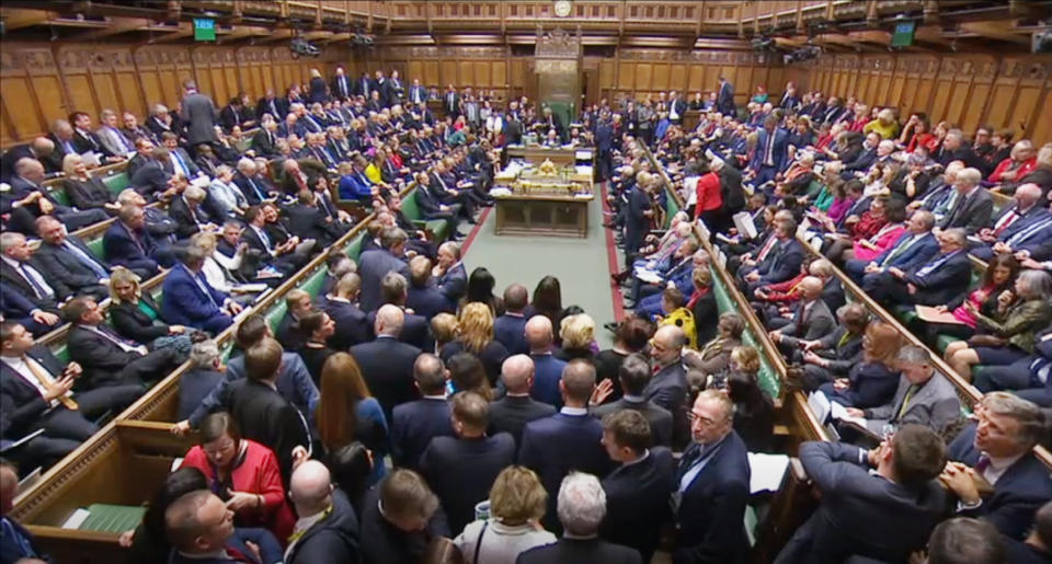 MPs have accepted the Letwin amendment, which seeks to avoid a no-deal Brexit on October 31, after Prime Minister Boris Johnson's new Brexit deal was debated in the House of Commons, London.