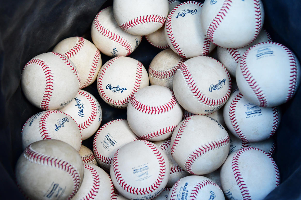 MLB has issued a memo warning players about over-the-counter male enhancement pills. (Photo by Julio Aguilar/Getty Images)