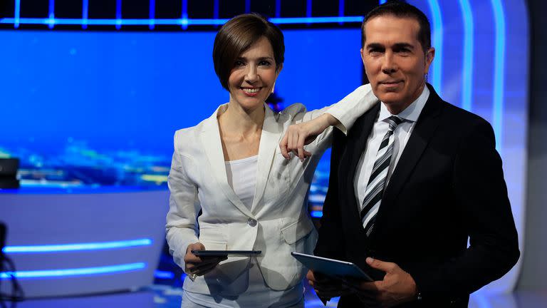 Cristina Pérez y Rodolfo Barili, celebran quince años al frente del principal noticiero de Telefe