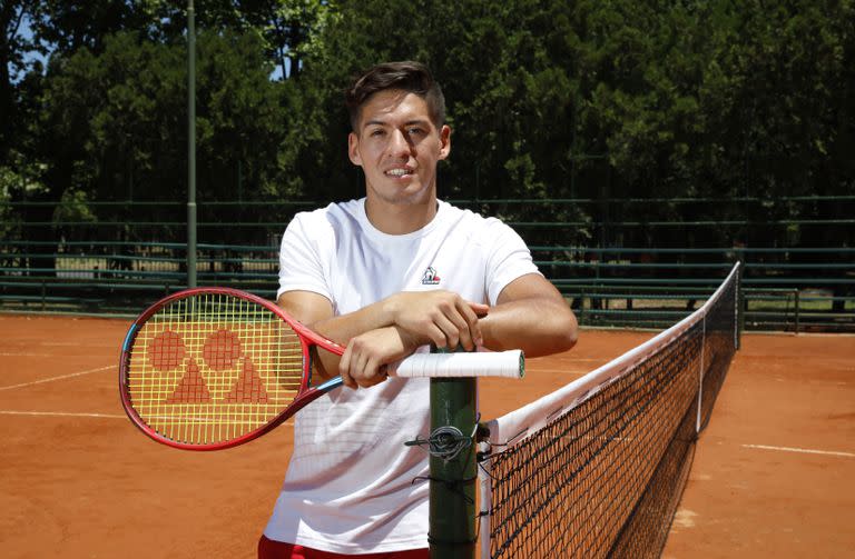 "Quiero tratar de ser mejor en todos los rubros y seguir superándome", dice Sebastián Báez, en GEBA.