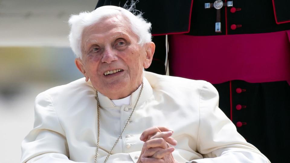 Der emeritierte Papst Benedikt XVI.