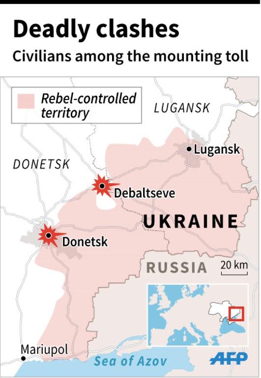 The United Nations says more than 5,358 people have been killed since the start of the Ukrainian conflict in April 2014