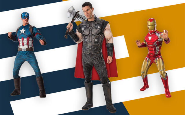 Captain America Muscle Men's Adult Halloween Costume