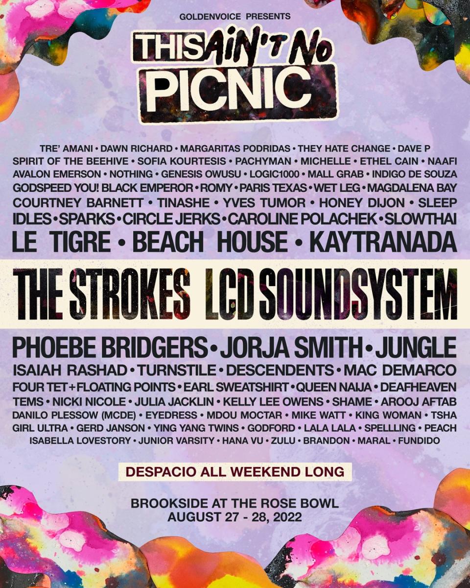 This Ain't No Picnic 2022 Festival Flyer