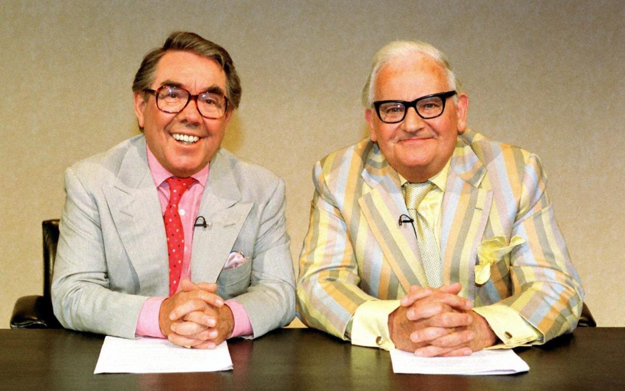 Ronnie Corbett and Ronnie Barker