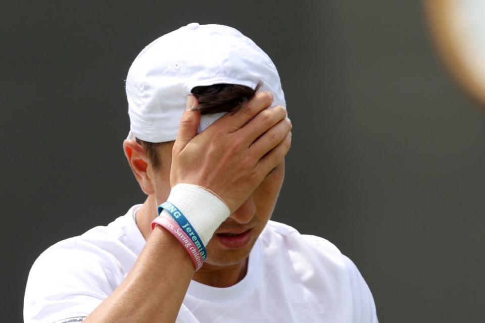 Ryan Peniston had enjoyed a breakout grass-court campaign in 2022 (Getty Images)