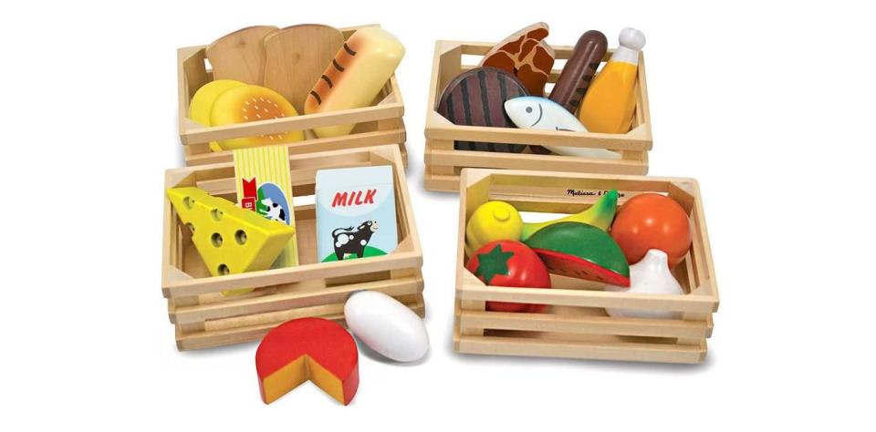 Set de Alimentos de Juguete MELISSA & DOUG (21 Piezas) / Imagen: Amazon.com.mx