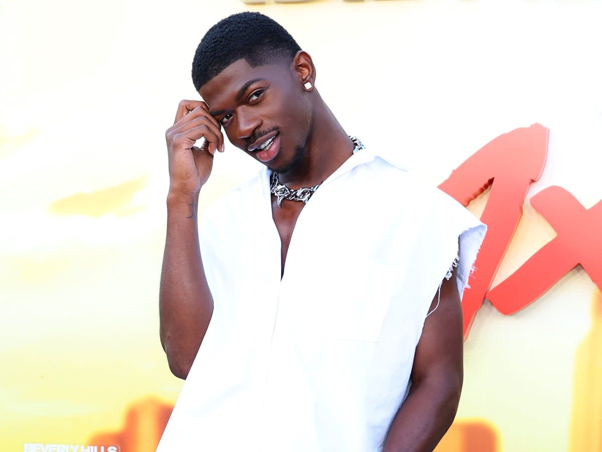 Lil Nas X responds to criticism for taking a commercial flight  (Getty Images)