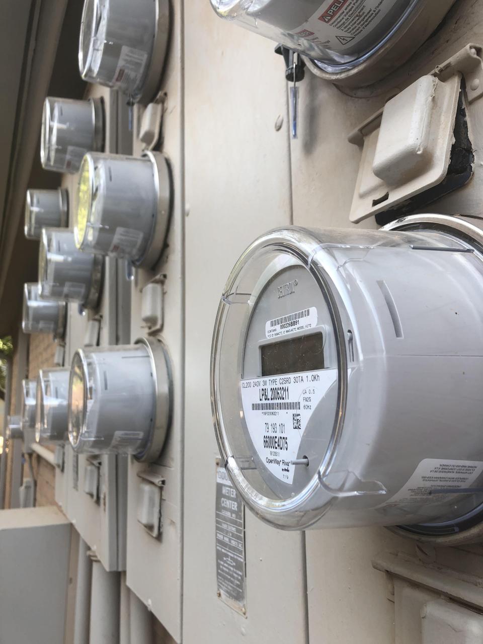 Smart electric meters were installed in Lubbock in recent years as the city worked to upgrade its infrastructure. (A-J file photo)