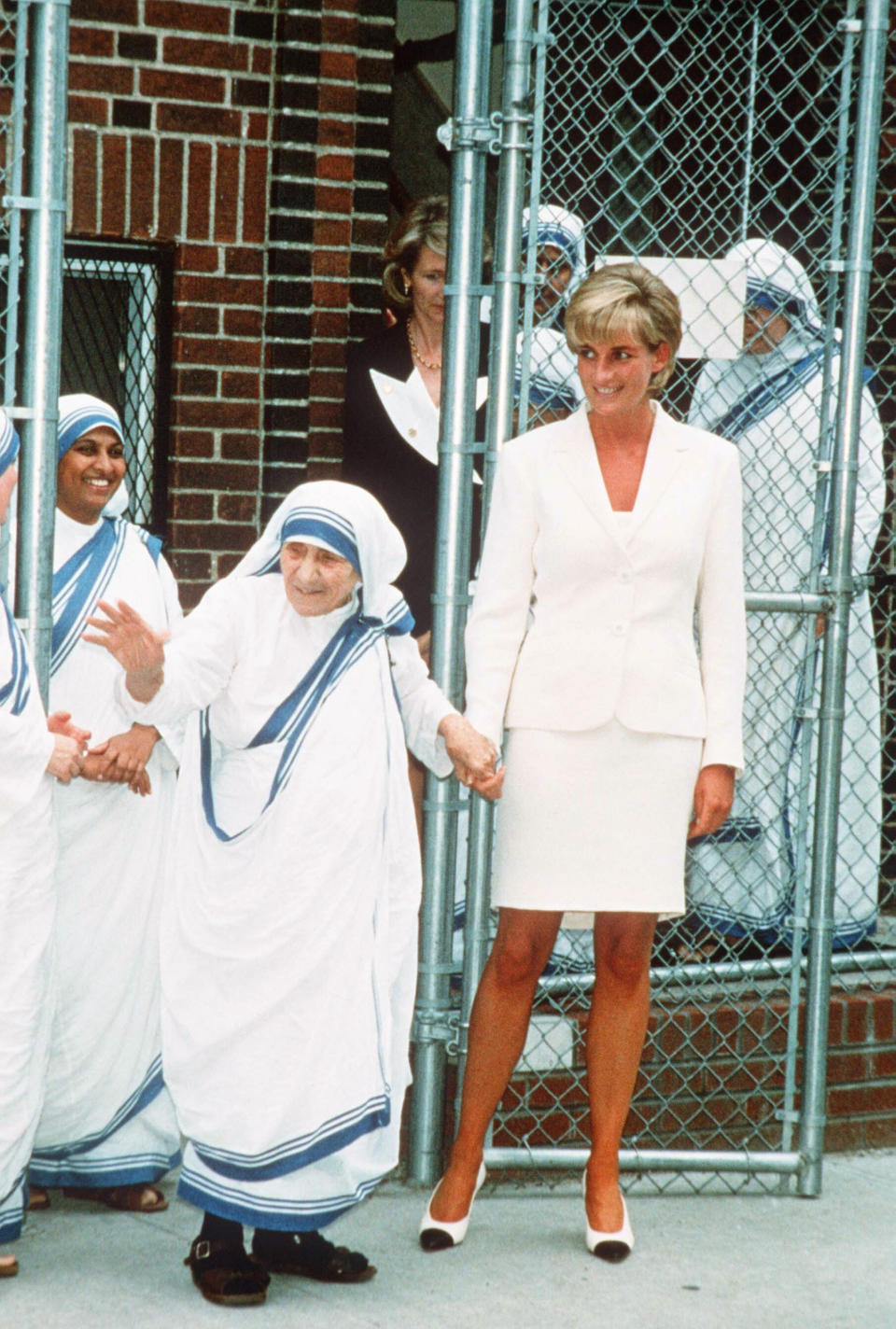 Mother Teresa and Princess Diana