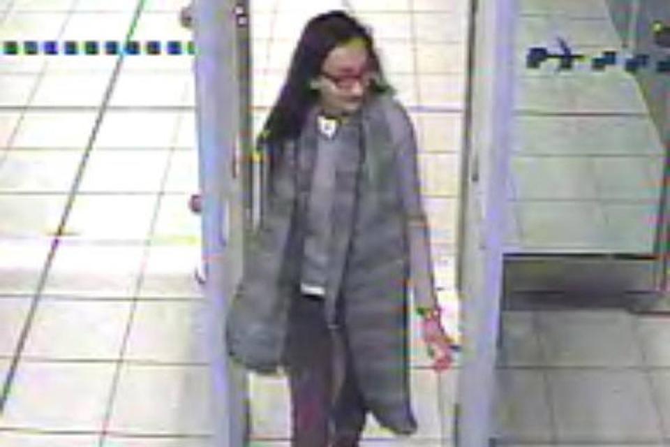 Kadiza Sultana departed London Gatwick Airport, UK in 2015 (Metropolitan Police/PA)