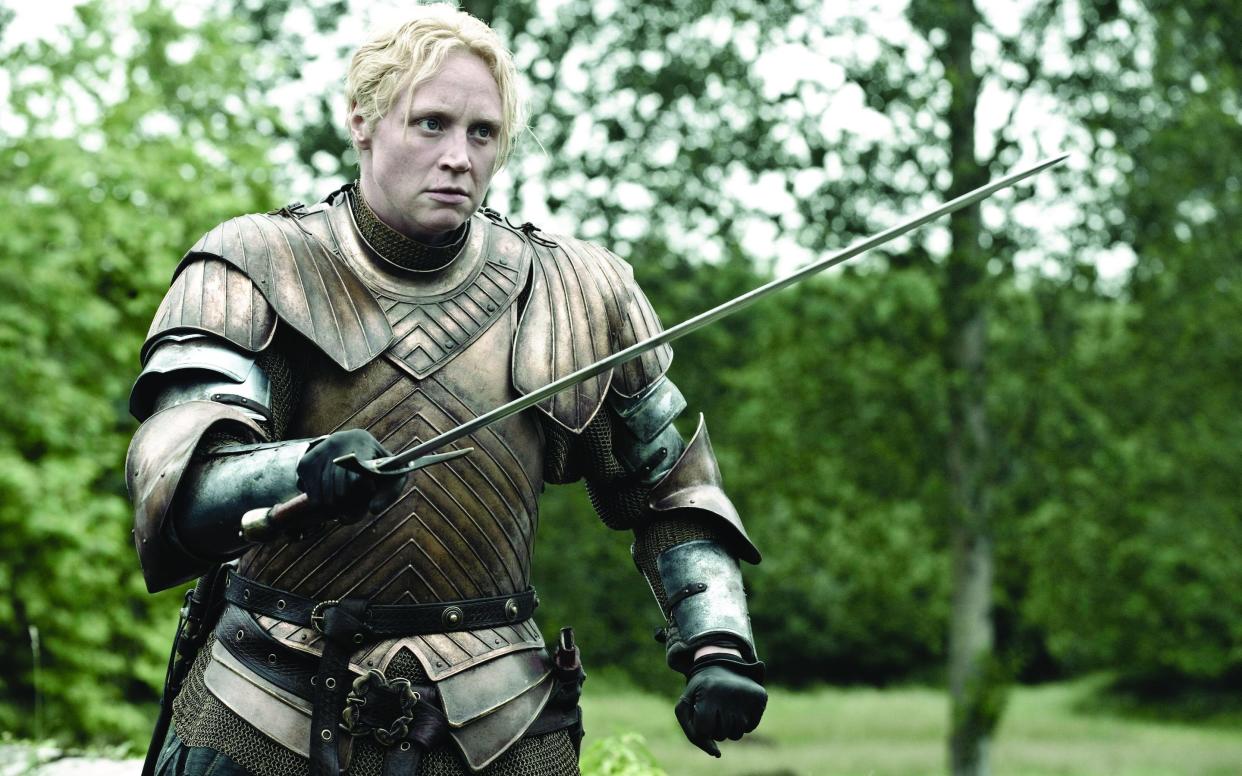 Gwendoline Christie as Brienne of Tarth -  HELENSLOAN