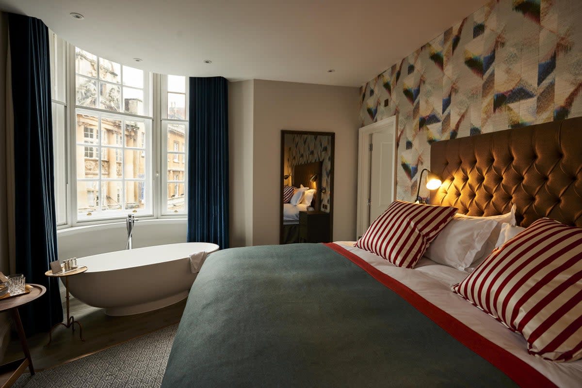 Bristol Harbour Hotel and Spa: The corner suite at Bristol Harbour Hotel and Spa (Bristol Harbour Hotel and Spa)