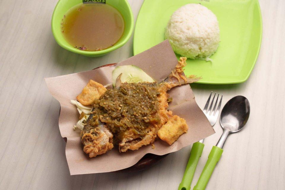 kopitiam - penyet king fish