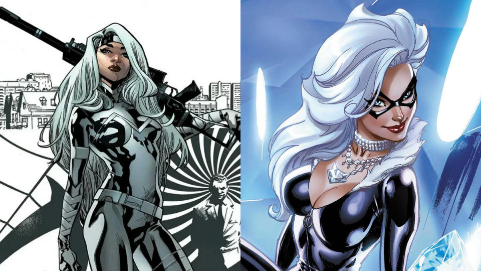 Silver Sable and Black Cat. (Credit: Marvel Comics)