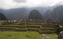 The Machu Picchu archeological site is devoid of tourists while it's closed amid the COVID-19 pandemic, in the department of Cusco, Peru, Tuesday, Oct. 27, 2020. Currently open to maintenance workers only, the world-renown Incan citadel of Machu Picchu will reopen to the public on Nov. 1. (AP Photo/Martin Mejia)